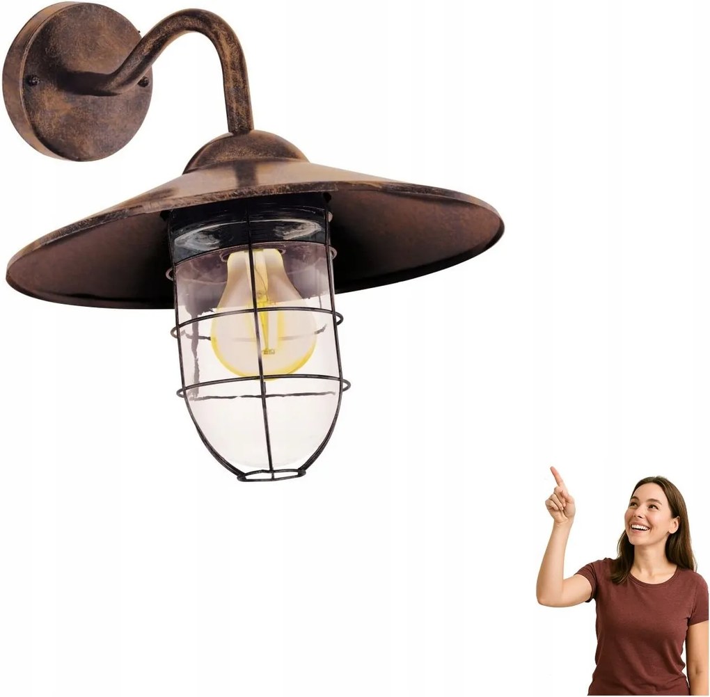 Kültéri fali lámpa Melgoa 94863 Eglo