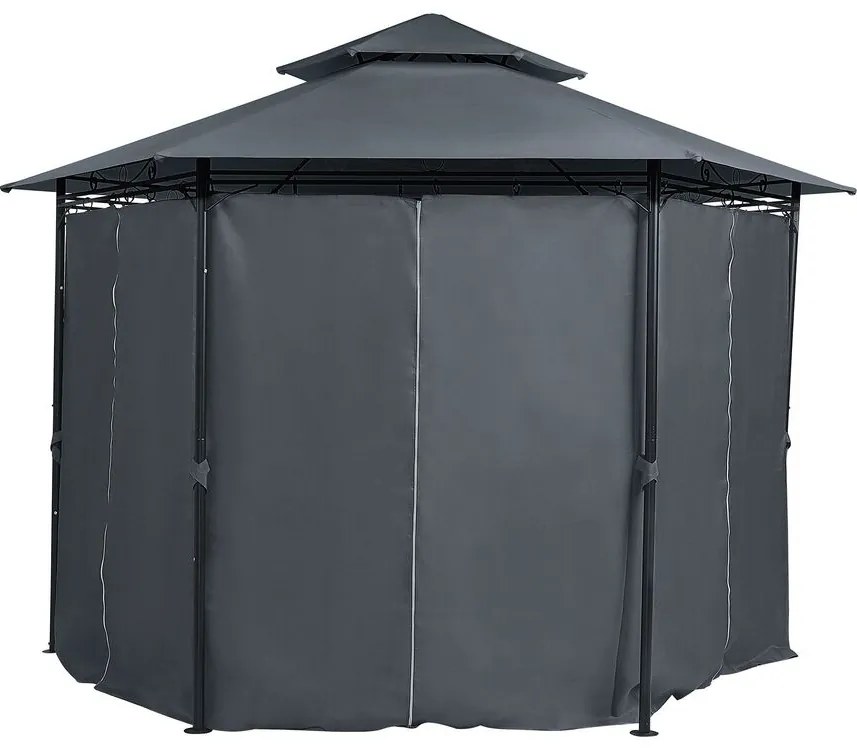Kerti pavilon PARLATO (sötétszürke). 1026763