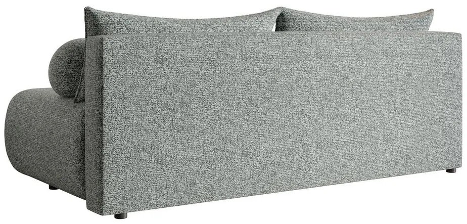 Háromszemélyes kanapé Didier mini (szürke + fekete) . 1100566