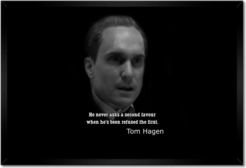 Poszterek keretben 60x40 Idézetek a Keresztapáról