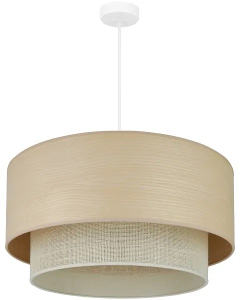 Brilagi - ARIZONA BOHO függeszték 1xE27/15W/230V, 60 cm, bézs/fehér