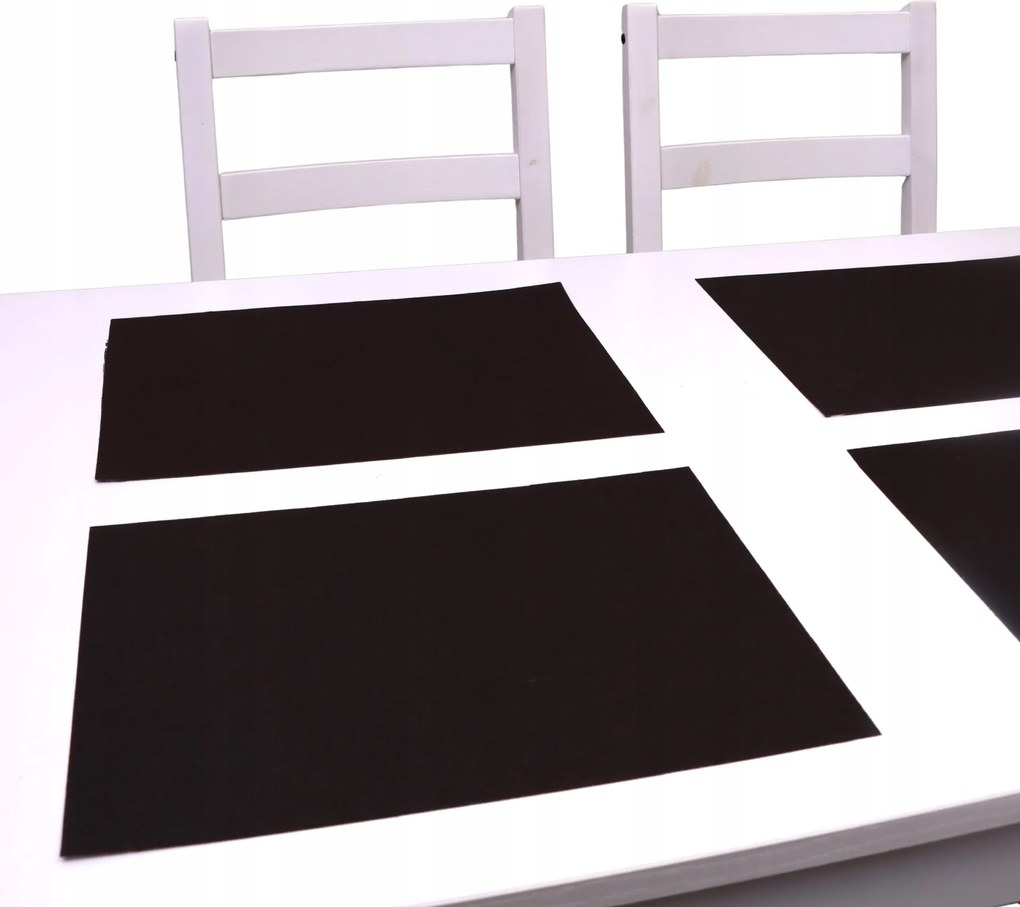 Juta alátét 30x40 dekoratív sötétbarna 4 db PJ-9