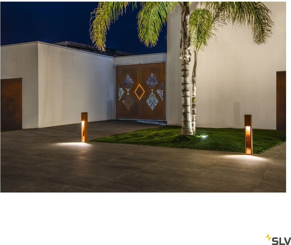 SLV 233457 RUSTY Modern Kültéri Állólámpa Rozsdás LED IP55