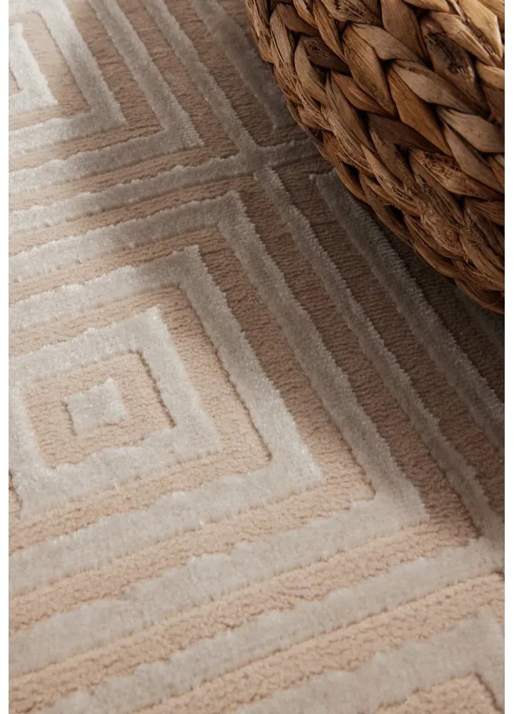 Bézs szőnyeg 200x280 cm Perles Tourmaline – Elle Decoration