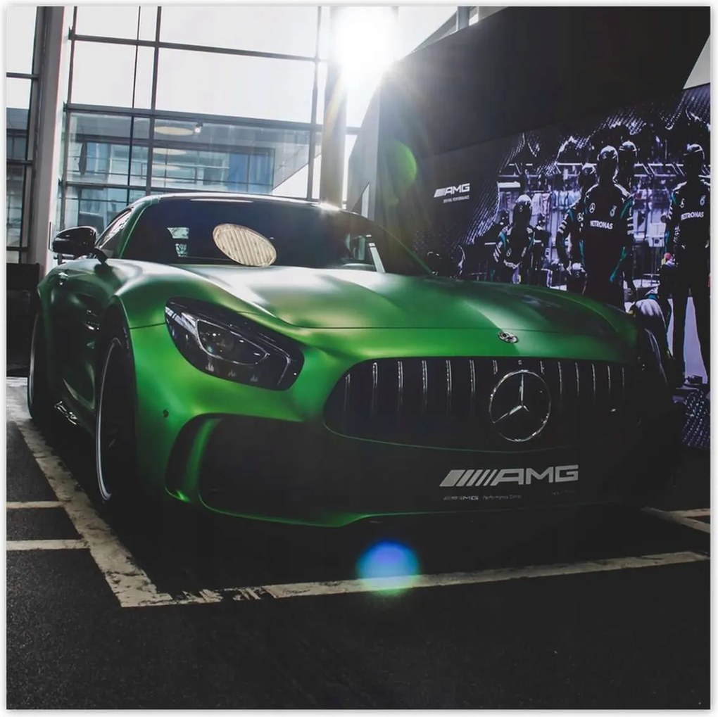 Poszterek 100x100 Mercedes Autó