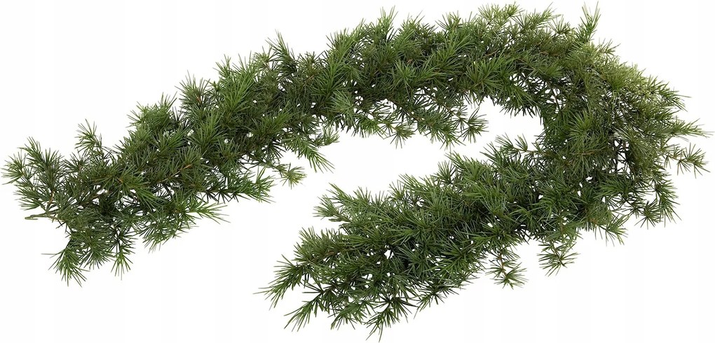 Karácsonyi Girland Műfenyő Nagy 2M Sűrű, Mint Az Élő Az Ablak Lépcső