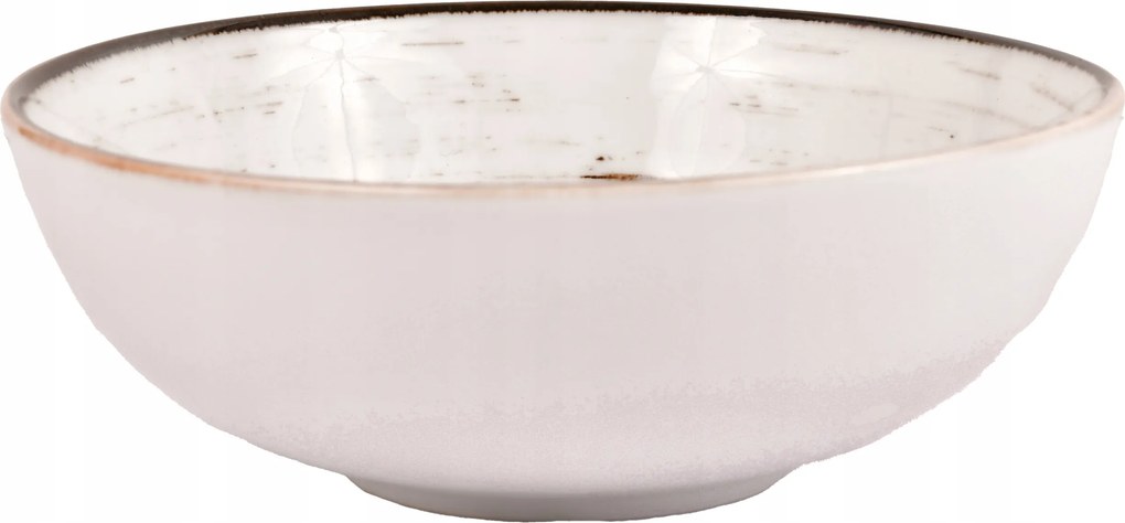 Saláta tálaló 16 cm porcelán salátatál Bogucice Nosztalgia White