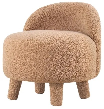 Gyerekfotel PIXI, átmérő 46 cm, barna