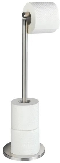 WENKO 22985100 - WC-papírtartó 21x55 cm rozsdamentes acél/ezüst