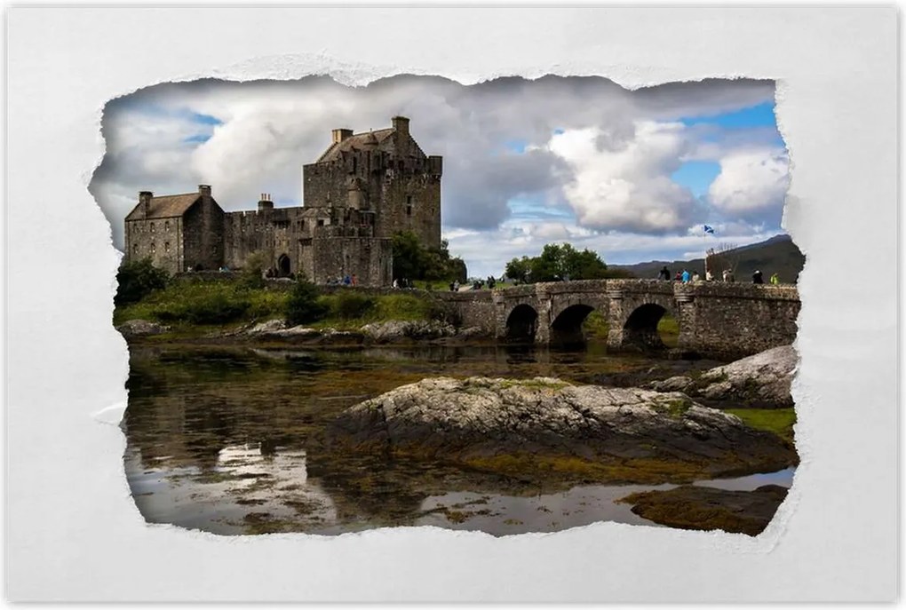 Poszterek 60x40 Kastély a vízen