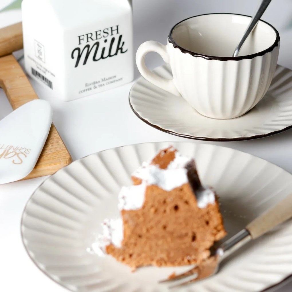 Mäser 4 db-os csészeszett OSITA – 200 ml, krém színű