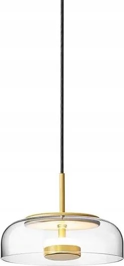 Tigel modern LED-es függőlámpa, arany