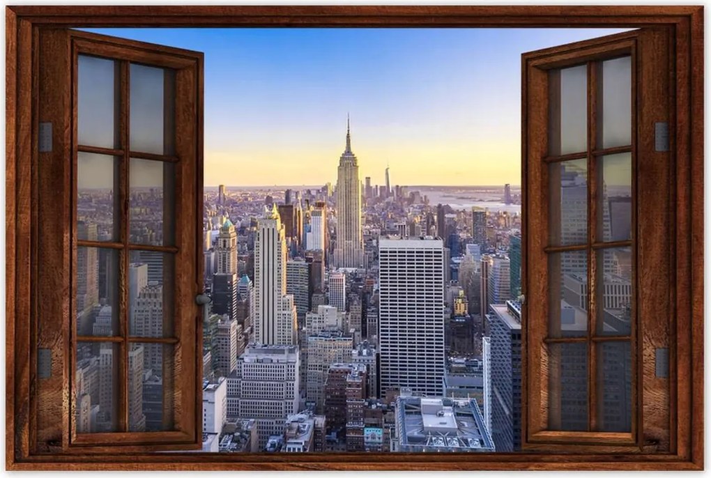 Poszterek 60x40 New York Kilátás