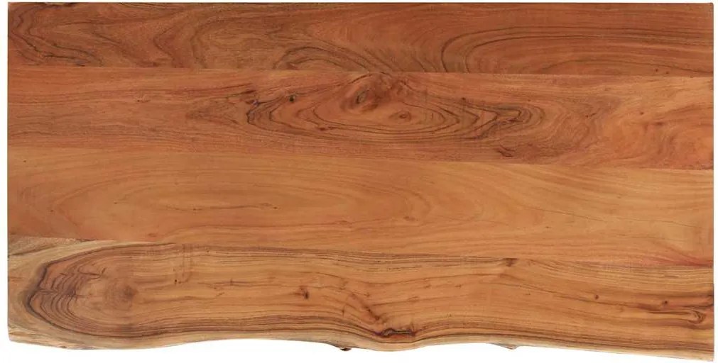vidaXL tömör akácfa téglalap alakú asztallap 80 x 40 x 3,8 cm