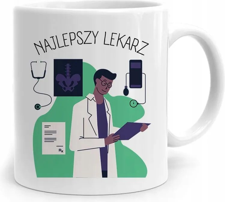 Bögre Ajándék Orvos Doktornak A Legjobb Orvos fényképes nyomtatással