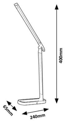 Rabalux - LED Dimmelhető érintős asztali lámpa LED/7W/230V fehér
