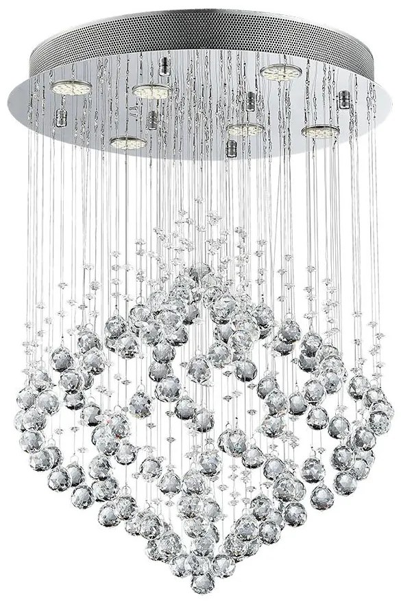 Luxera 62412 - Kristály csillár CHESTER 6xGU10/50W/230V