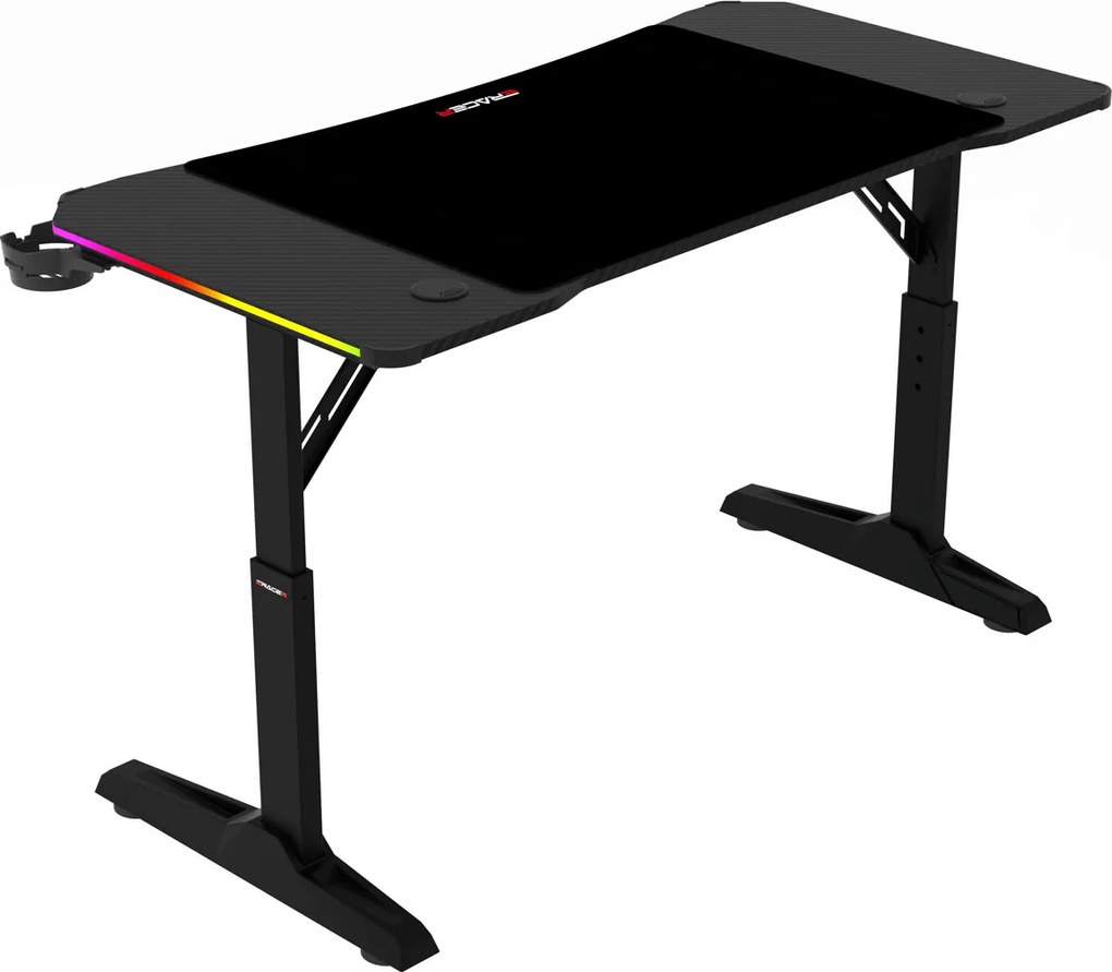 NERO állítható gamer asztal 160 × 60 cm