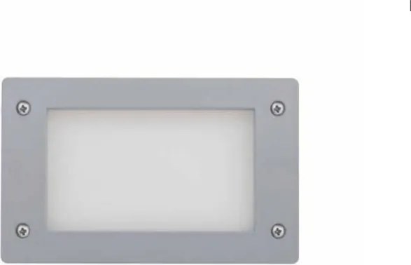 NOVOLUX 084G-G31X1A-03 DEVON Kültéri Falba Építhető Lámpa Fehér, Szürke GX53 IP66