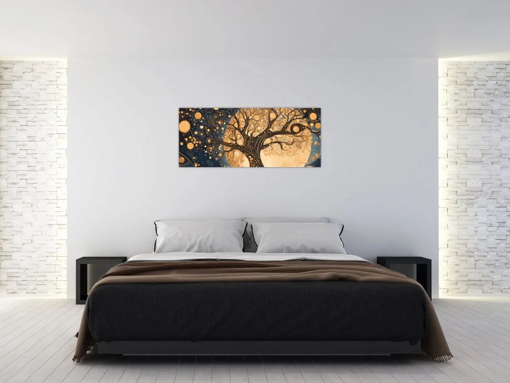 Kép – Szürrealista fa (120x50 cm)