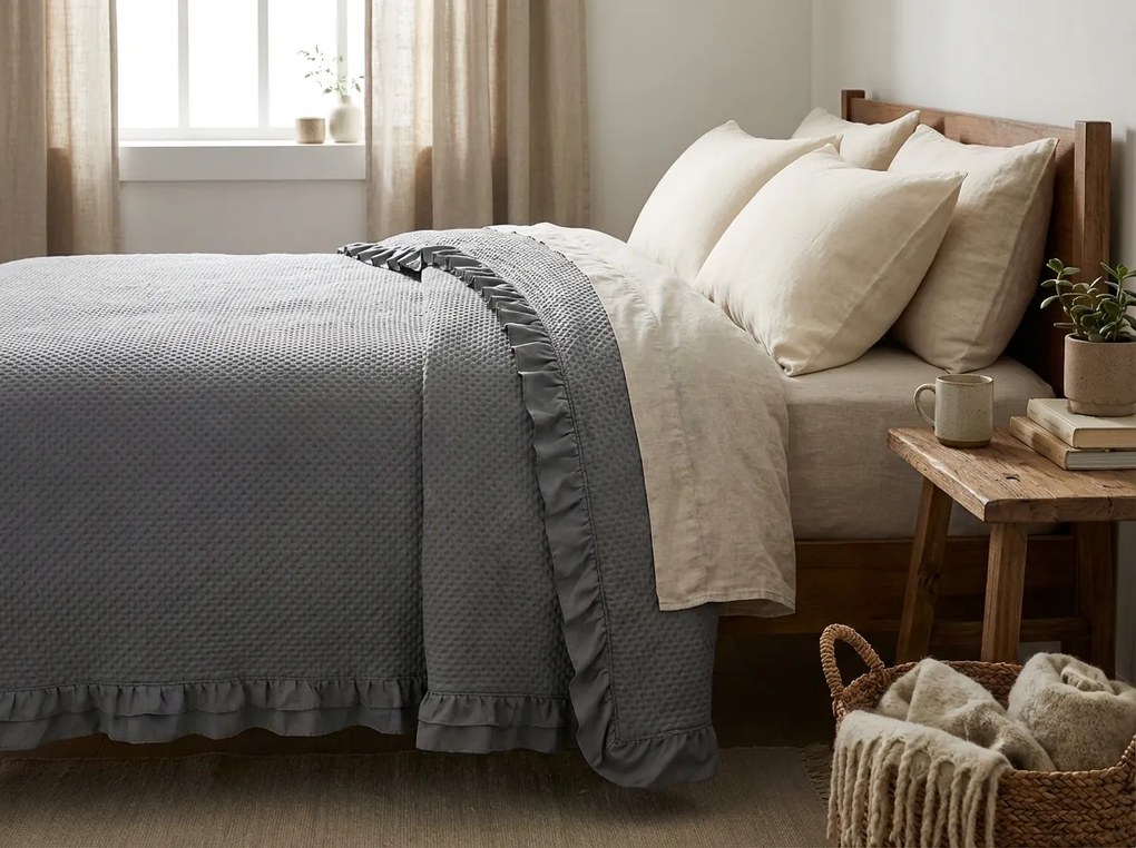 Ágytakaró MONTEGO, szürke Méret: 170 x 210 cm
