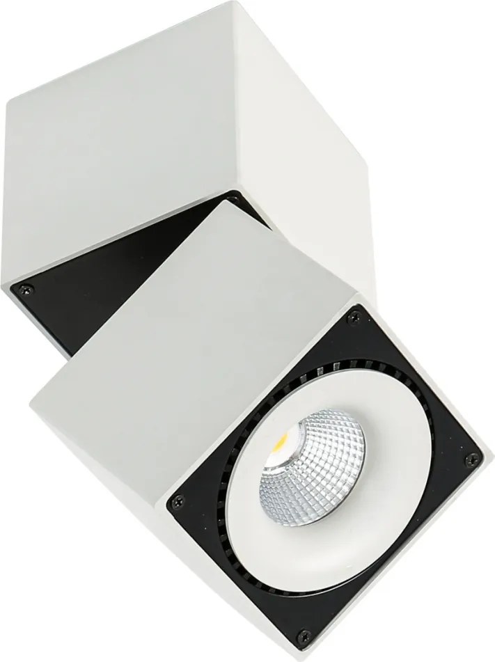 Italux SEVILLA SLC7562/28W 4000K WH+BL Felületi spotlámpa 1x28W/LED 2350LM IP20