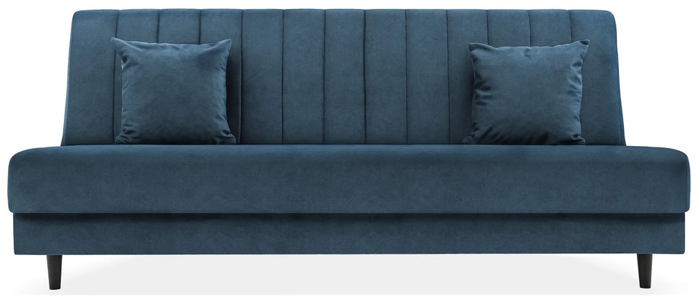 ID IRA kanapéágy tárolóval - kék