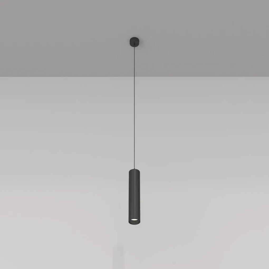 MAYTONI P075PL-01B FOCUS Hengeres Függesztett Lámpa Fekete GU10 IP20