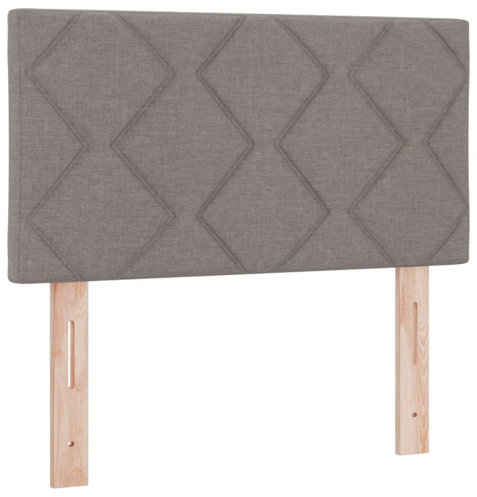 Fejtámla Gyémánt Blokk Design Taupe 80 cm Szövet