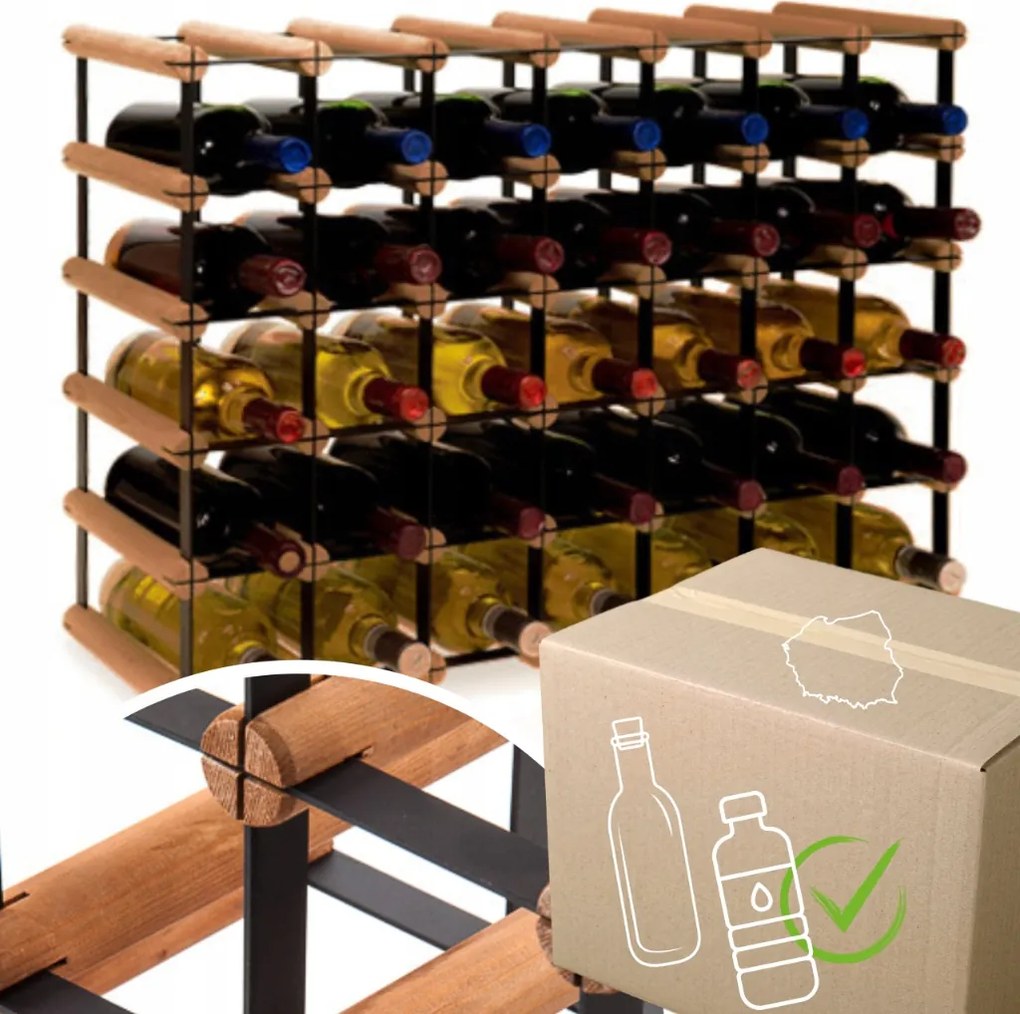 Bortartó állvány bortartó állvány Pet palacktartó szekrény nagy 35cipő Eko