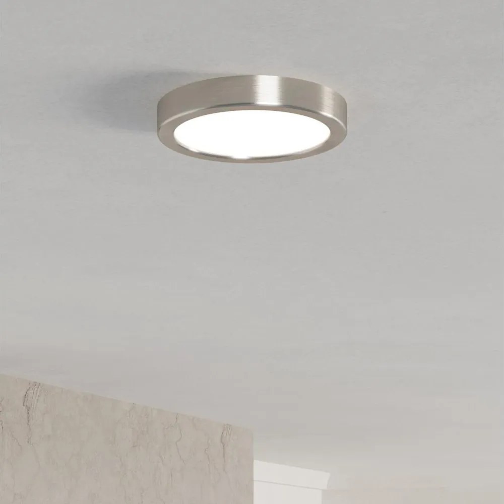 Eglo 901315-LED Mennyezeti lámpa FUEVA LED/7,5W/230V 2700/4000/6500K átm. 16,6 cm króm