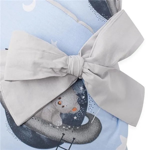 Kétoldalas gyerek pólya New Baby Teddy bear in space 80x80 cm