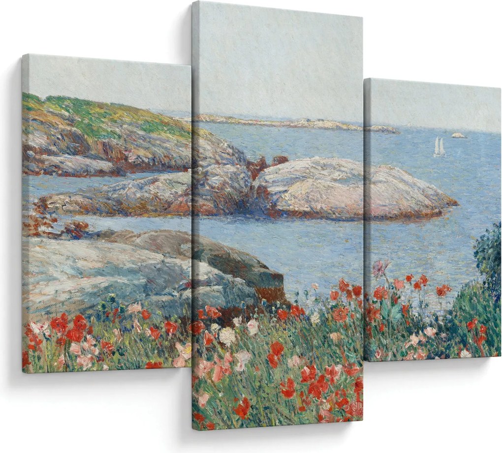 Kép - Childe Hassam, Poppies,  Isles of Shoals, reprodukciók (90x60 cm)