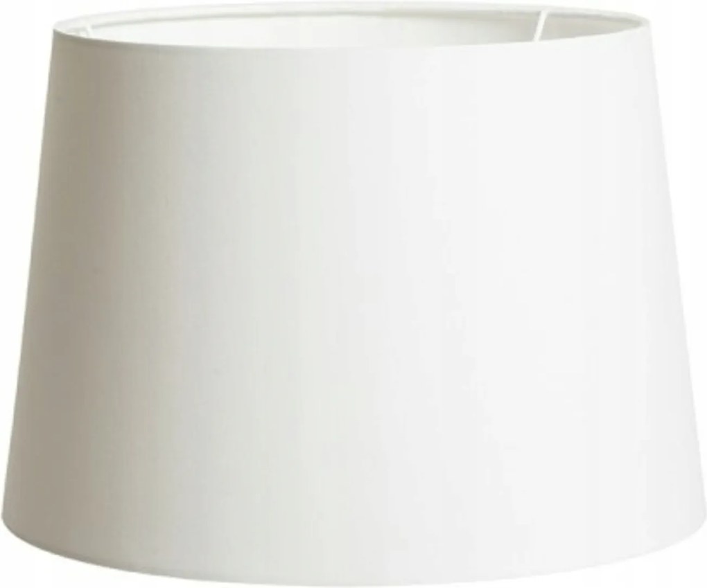 Rendl Ambitus 30/21 asztali lámpaernyő, krémfehér, E27, Ø 30 cm