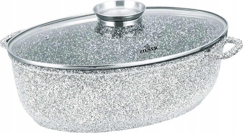 Tapadásmentes Sütőedény 8L Non-stick Mély Sütéshez és Pároláshoz