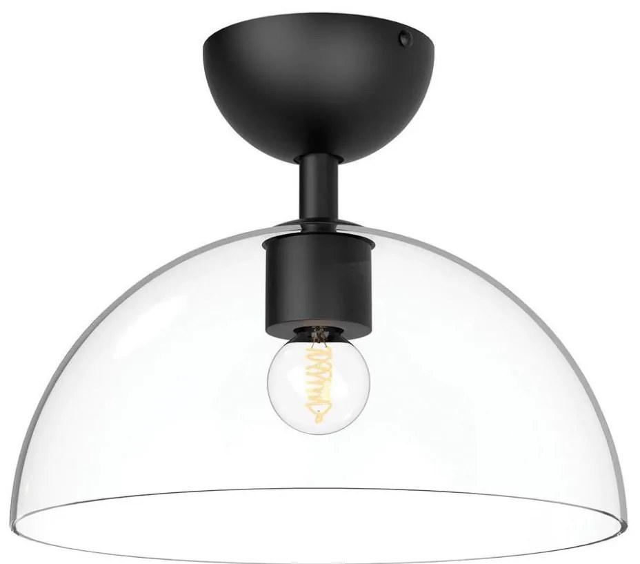 Alora Mood ALM-JUDE-SF-MB-CL JUDE mennyezeti lámpa 1xE27/60W/230V, Ø30,5 cm, fekete