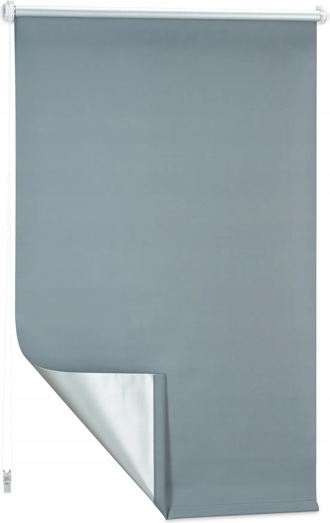 Sötétítő roló Szürke 70-120cm Thermo Fúrás Nélkül Prémium