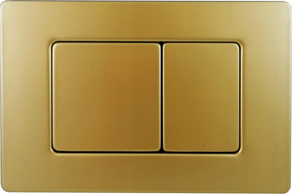 WC-öblítő gomb acél arany Jomo Werit JomoTech WC-állványhoz