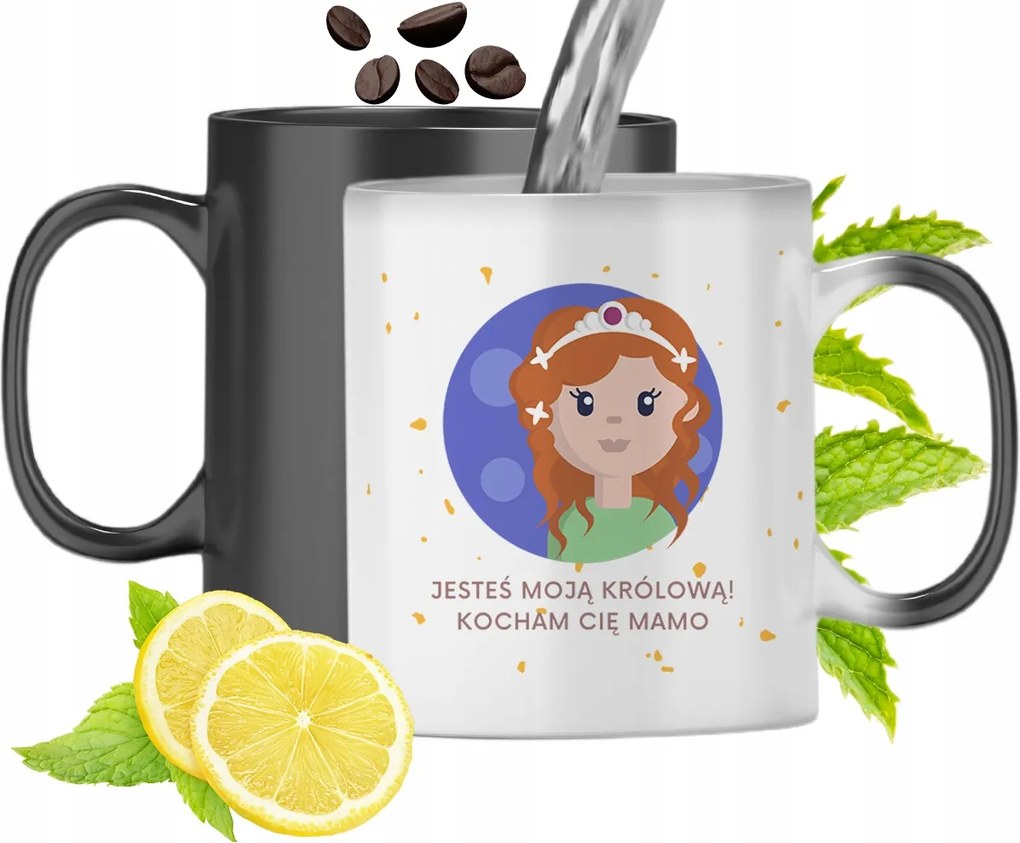 Mágikus Bögre Anyukáknak Színváltós, fényképes nyomattal
