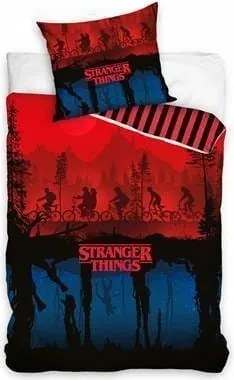 Pamut ágyneműhuzat 140x200 Stranger Things Netflix
