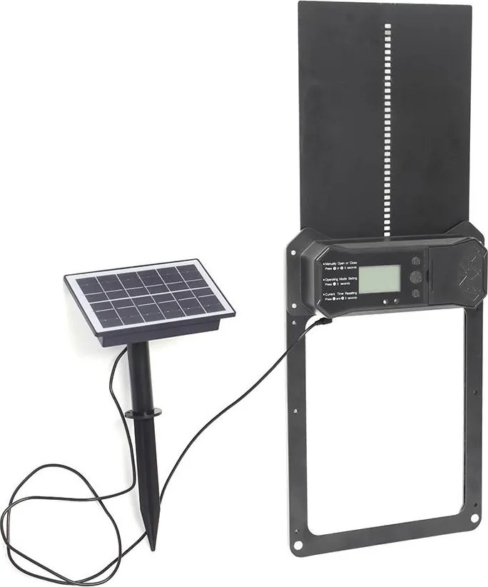 Avenberg SELMA solar automatikus ajtó tyúkólakhoz