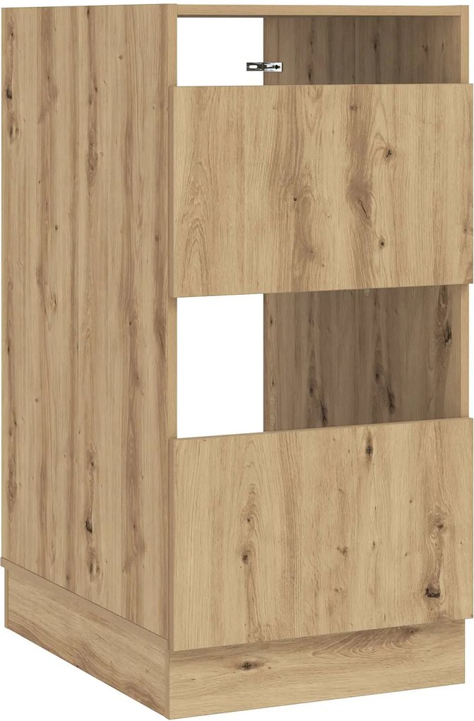 vidaXL Mosókonyha Szekrény Artisan tölgy 50 x 68 x 102 cm Faanyag