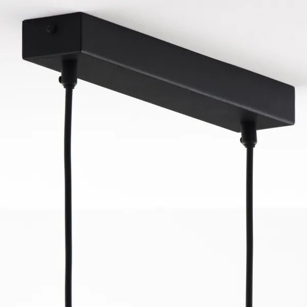 Jupiter 1990 - Csillár zsinóron HANZA 3xG9/10W/230V fekete/arany