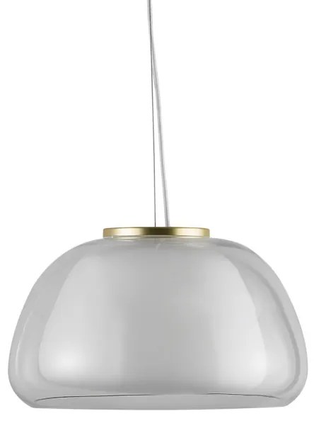 Nordlux - JELLY kábeles függőlámpa 1xE27/40W/230V fehér/átlátszó