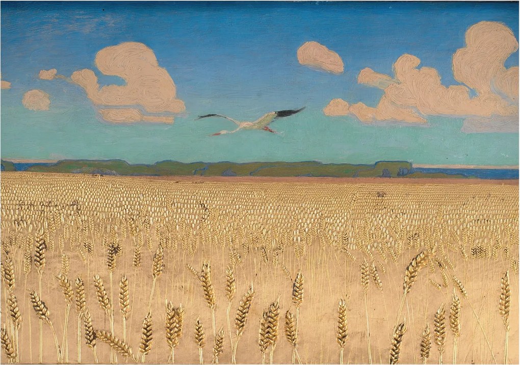 Fotótapéta Flizelin Dekoratív Irodai Búzamező 208x146 Ragasztó