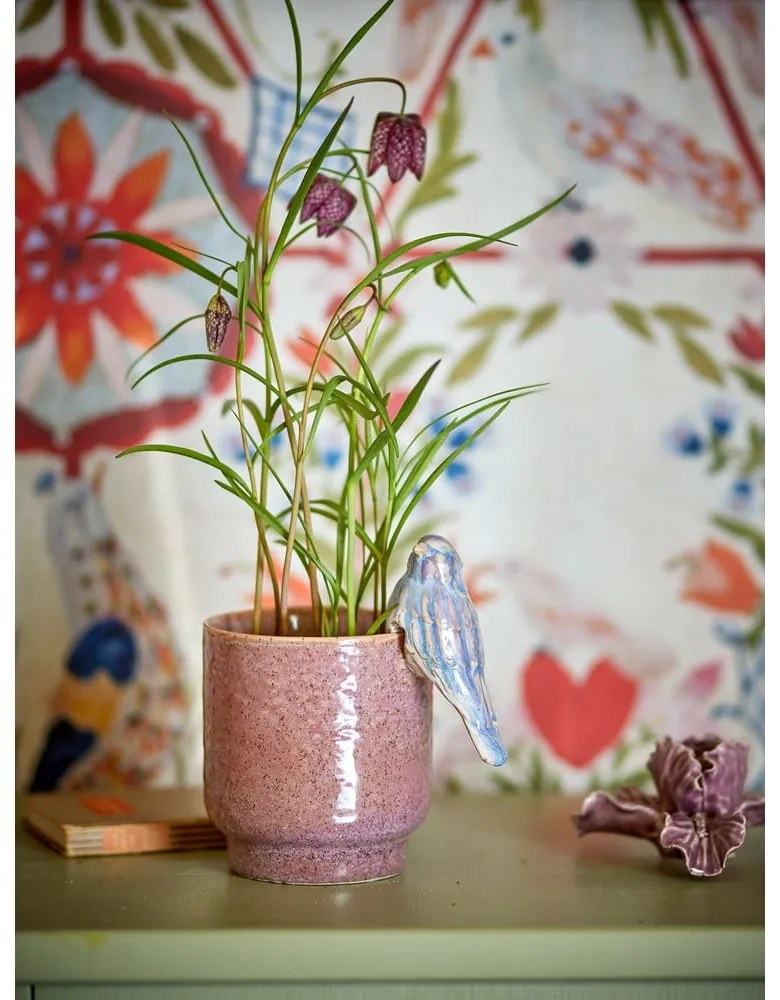 Kőedény kézzel festett kaspó ø 11 cm Larky – Bloomingville