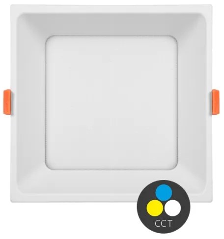 Ecolite LED-IN01S-UGR/CCT/12W - LED mennyezeti lámpa LED/12W/230V fehér