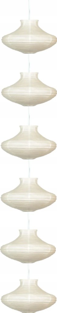 Candellux Griff csillár 6xE14 fehér, modern design