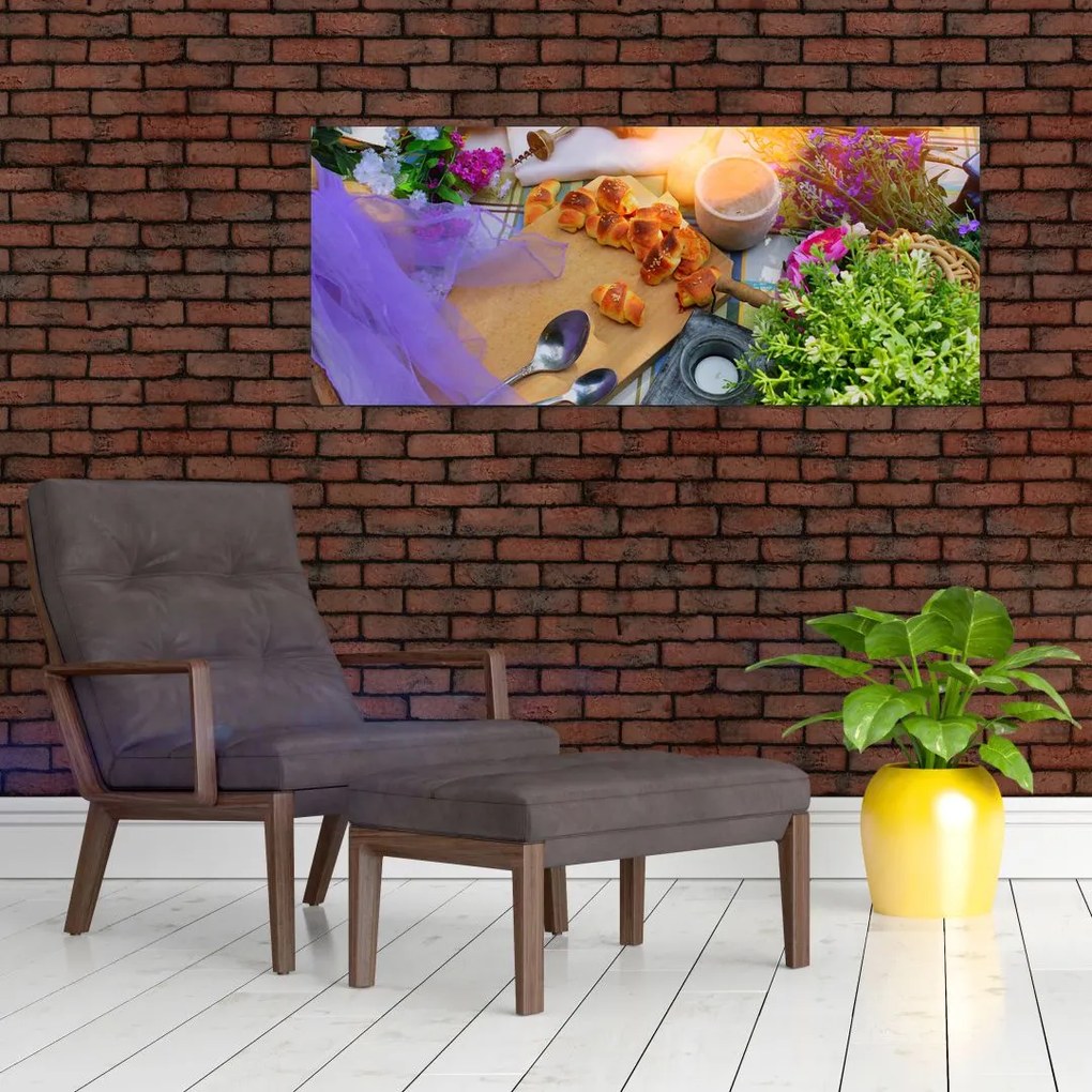 Kép - nyári piknik (120x50 cm)