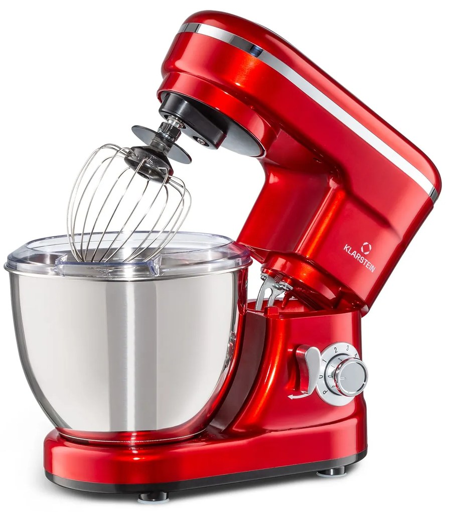 Klarstein Bella Mini, konyhai robotgép, 1200 W, 6 fokozat, 4 L, pulzáló funkció, rozsdamentes acél